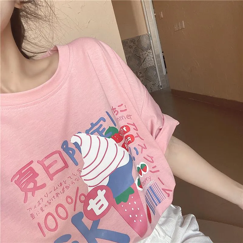 Strawberry Ice Cream T-shirt SD00194
