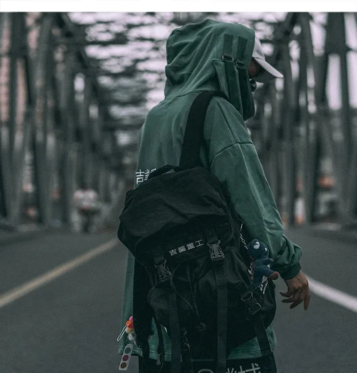 Streetwear Techwear Japanese Backpack