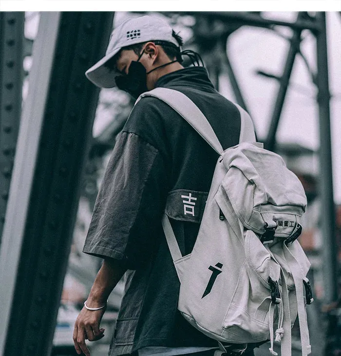 Streetwear Techwear Japanese Backpack