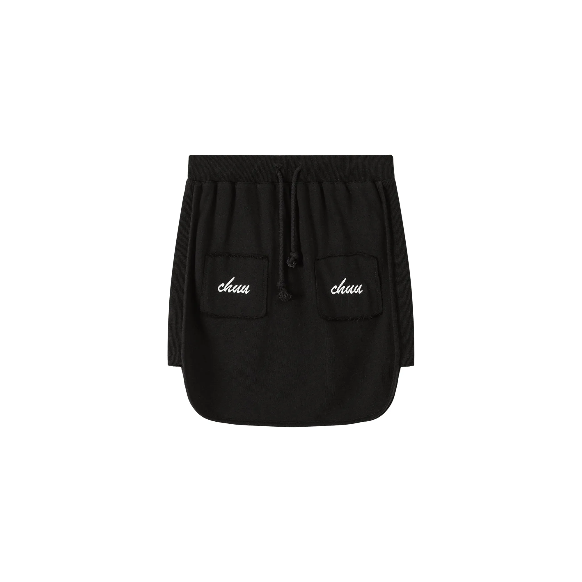 String Pocket Mini Skirt