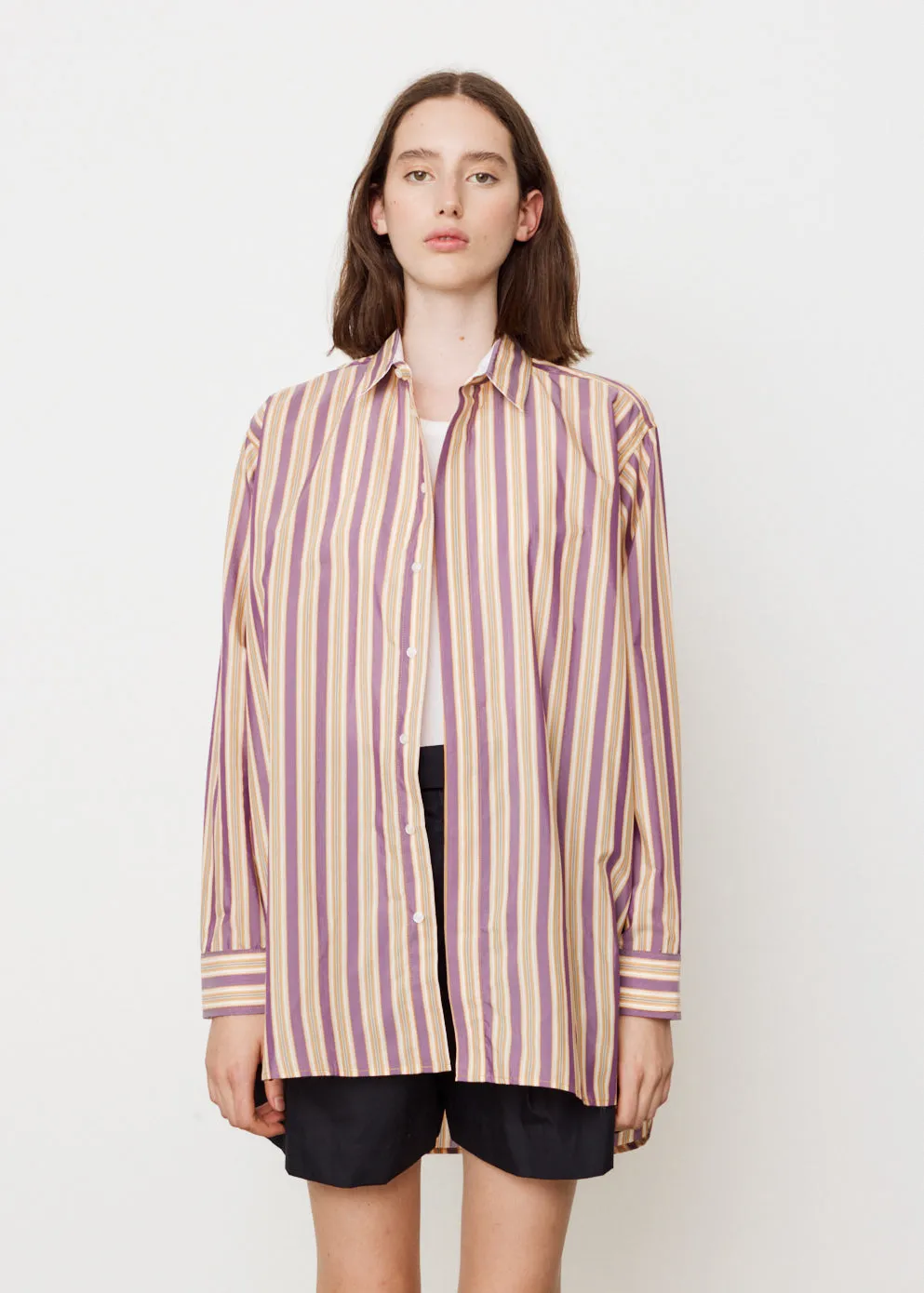 Stripe Oversized Shirt