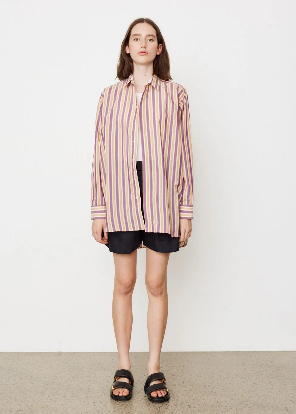 Stripe Oversized Shirt
