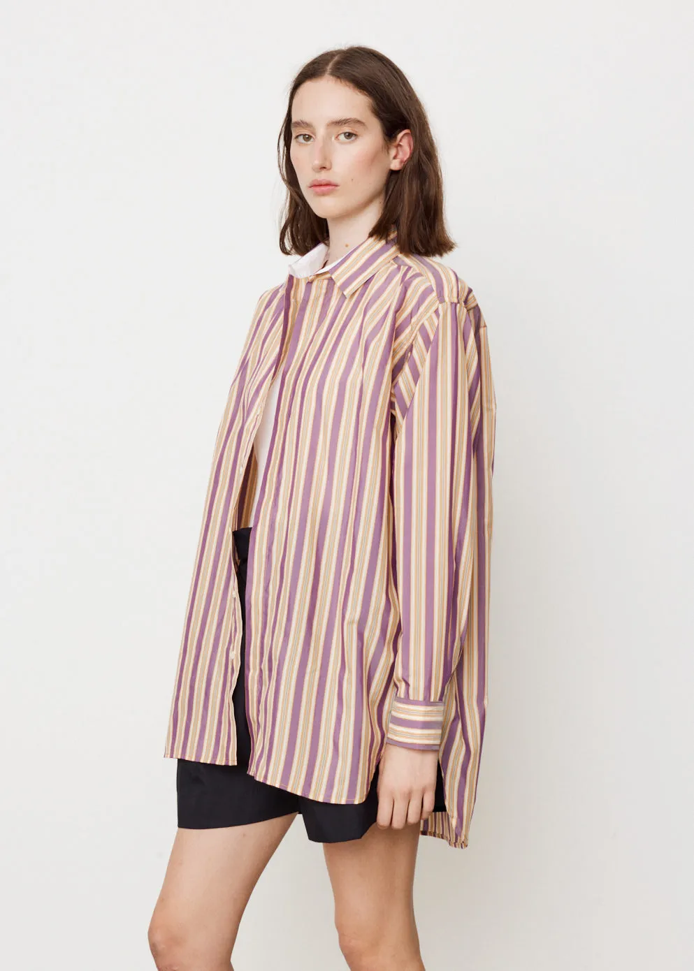 Stripe Oversized Shirt