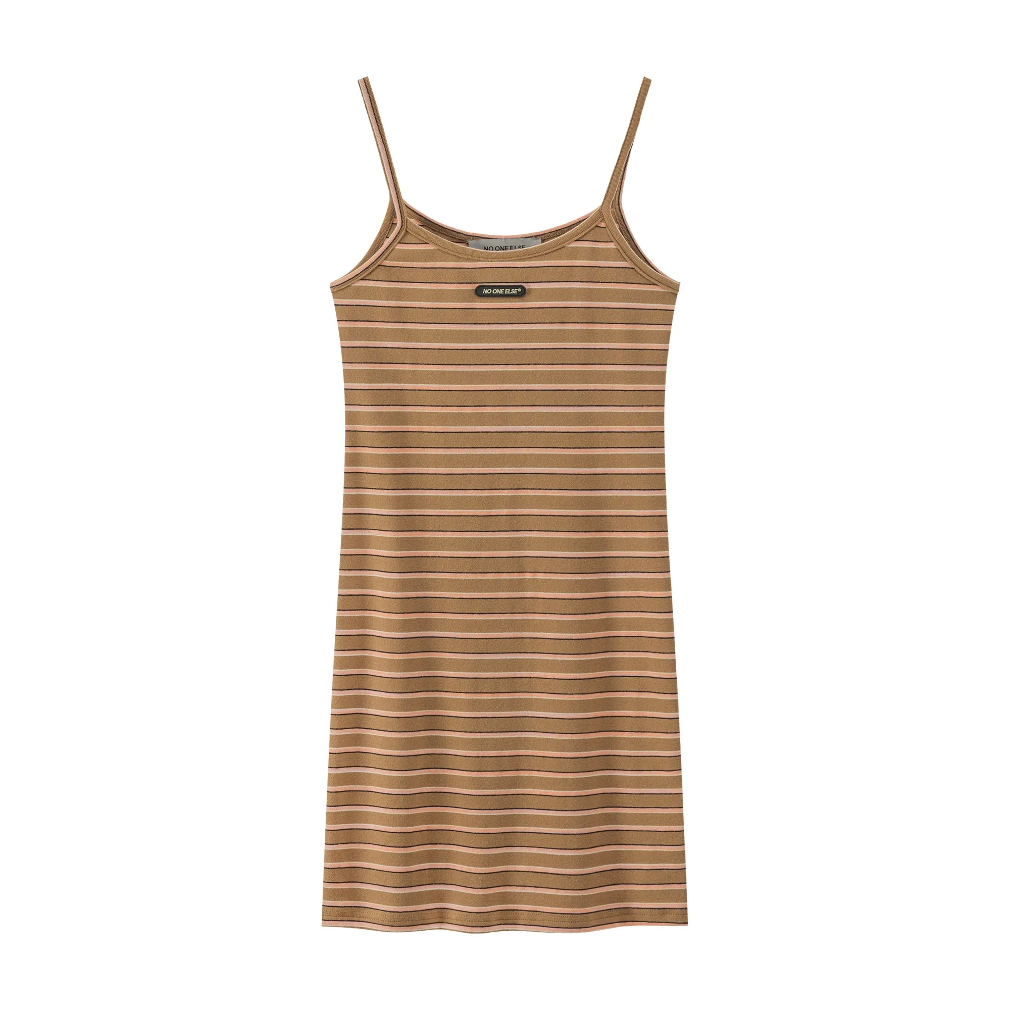 Stripes Slimfit Cami Mini Dress
