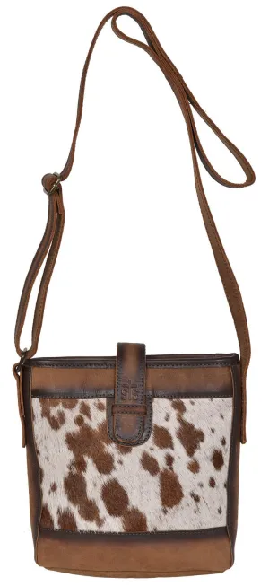 STS Cowhide Derby Bucket Bag