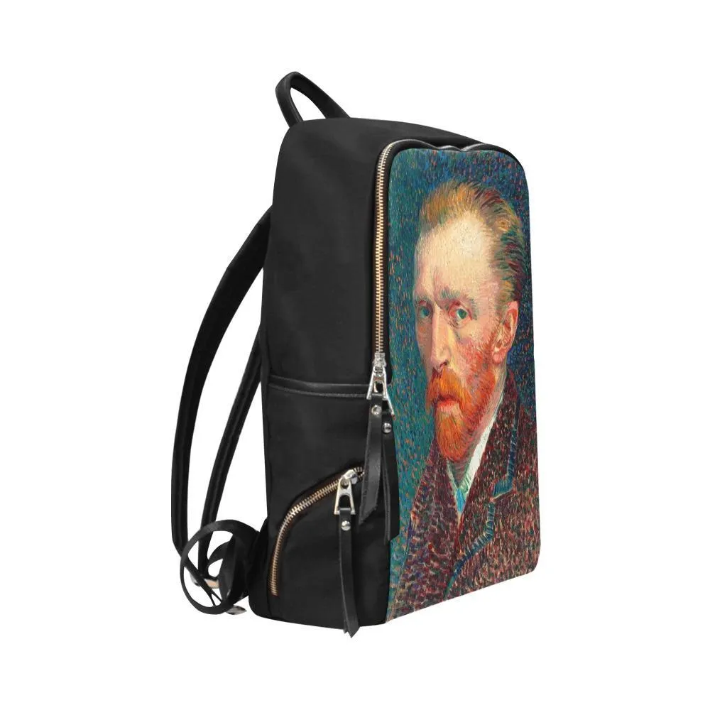 Stylish Backpack-Vincent van Gogh: Self Portrait