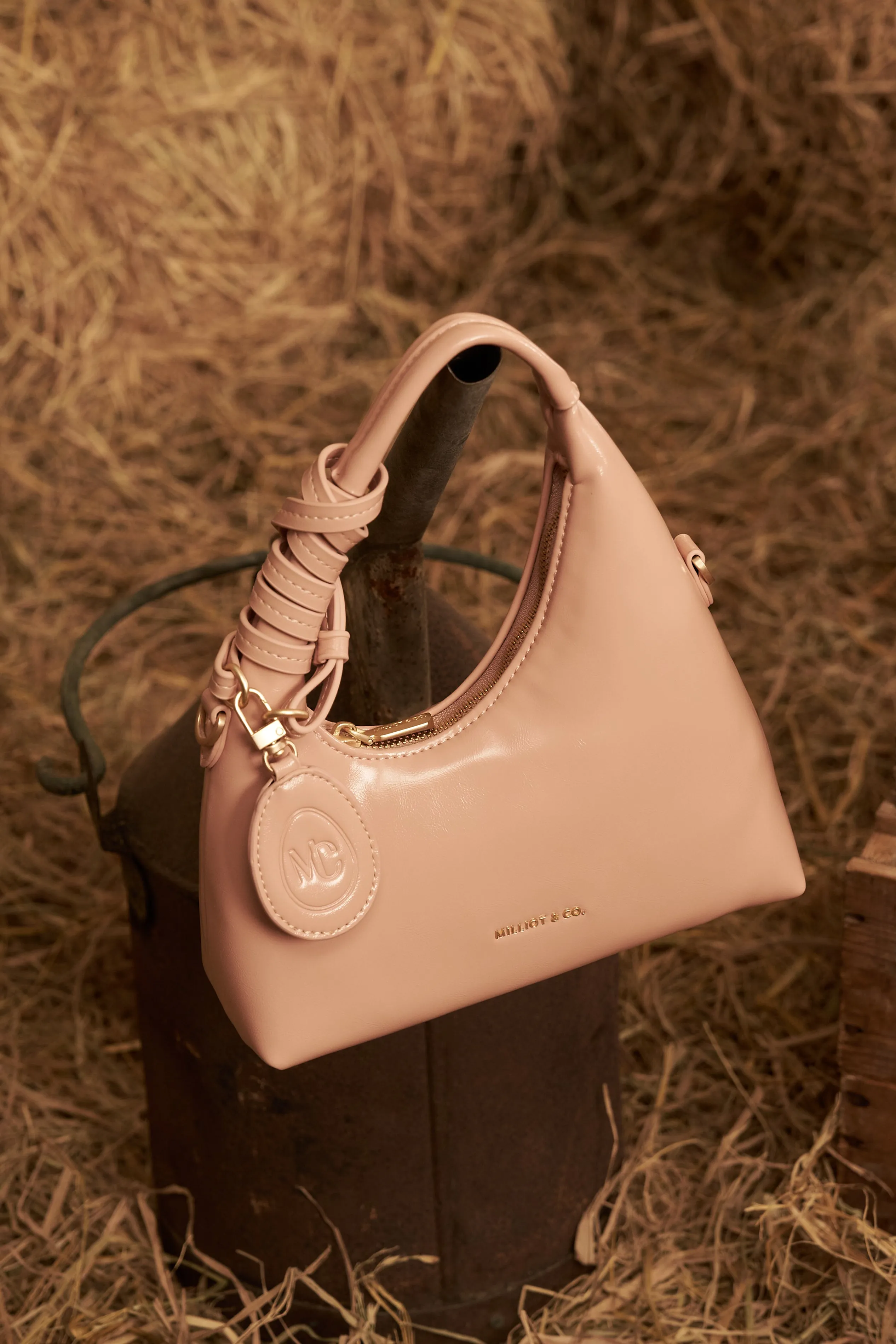 Sunova Mini Top Handle Bag (Pink)