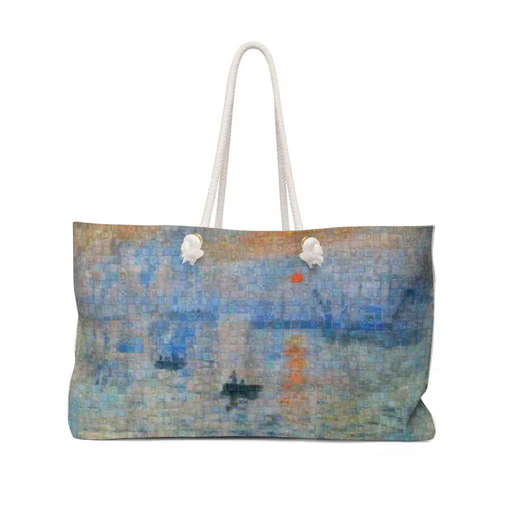 Sunrise of Monet Weekender Bag, by Gabriele Levy