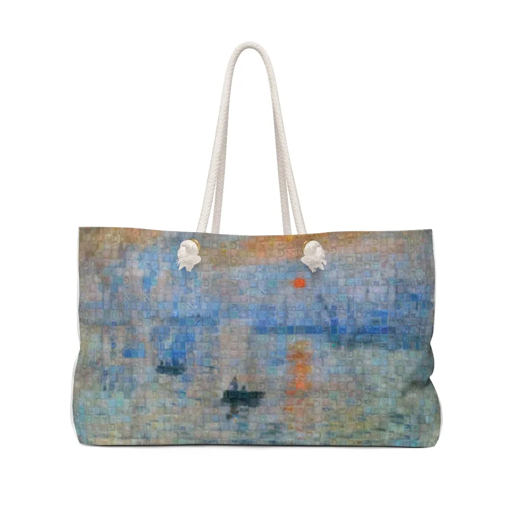 Sunrise of Monet Weekender Bag, by Gabriele Levy