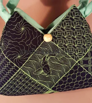 Taki Japanese Quilt Blocks and Tote Bag