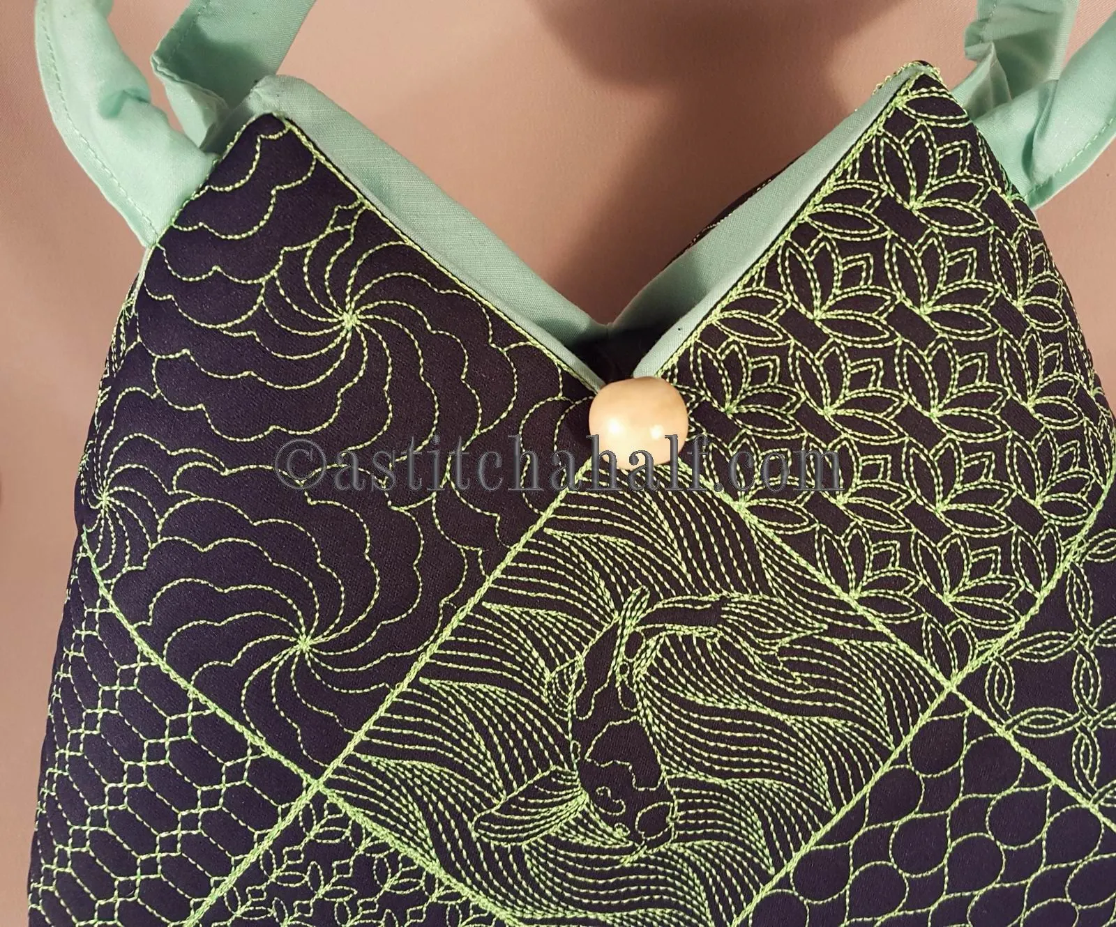Taki Japanese Quilt Blocks and Tote Bag