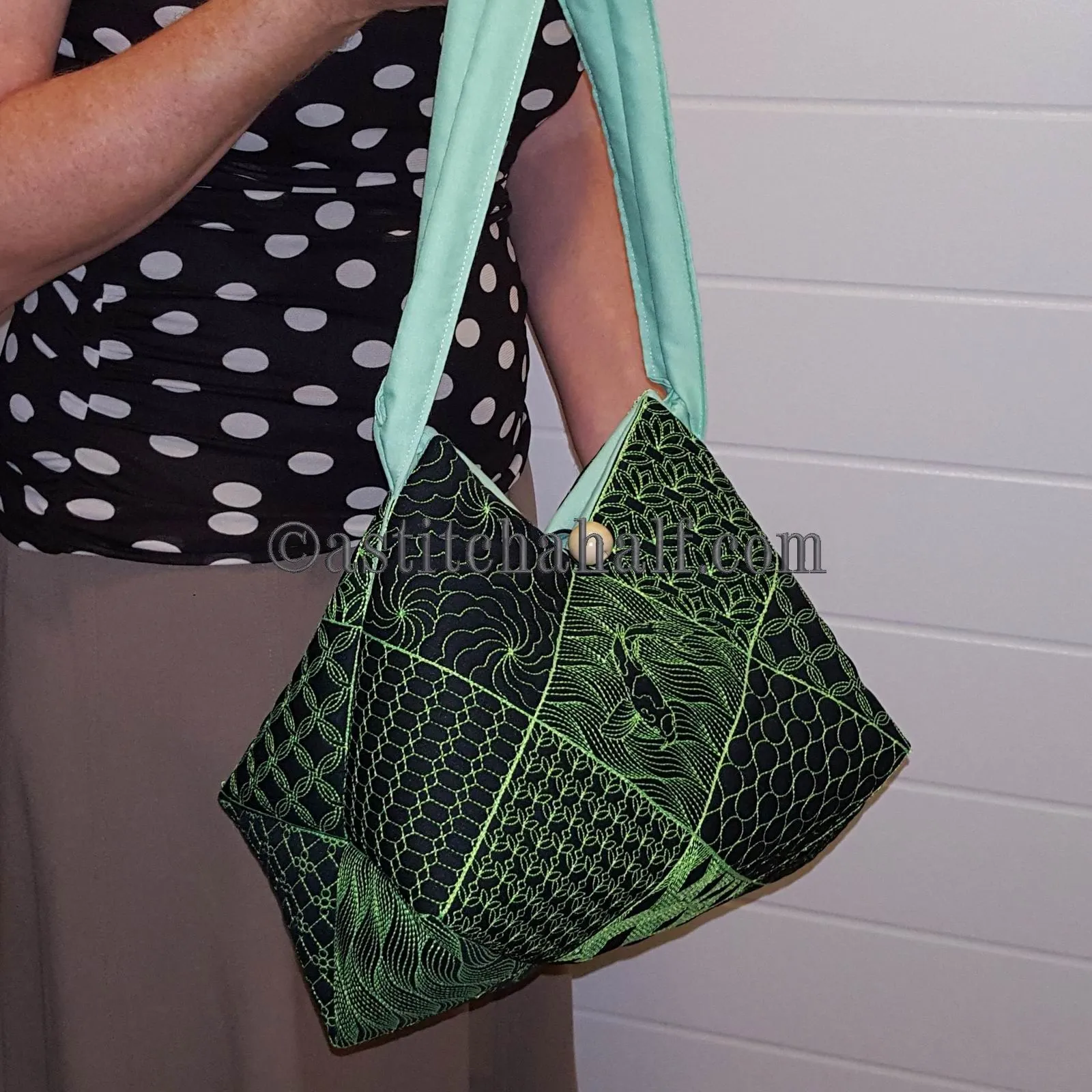 Taki Japanese Quilt Blocks and Tote Bag