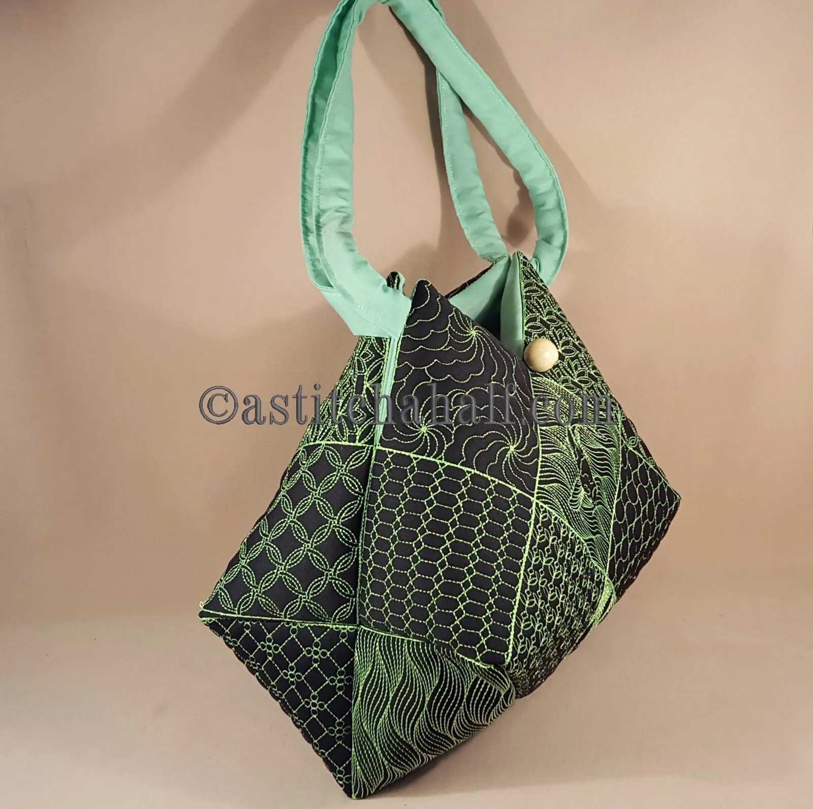 Taki Japanese Quilt Blocks and Tote Bag