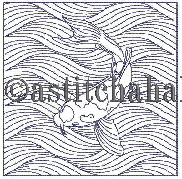 Taki Japanese Quilt Blocks and Tote Bag