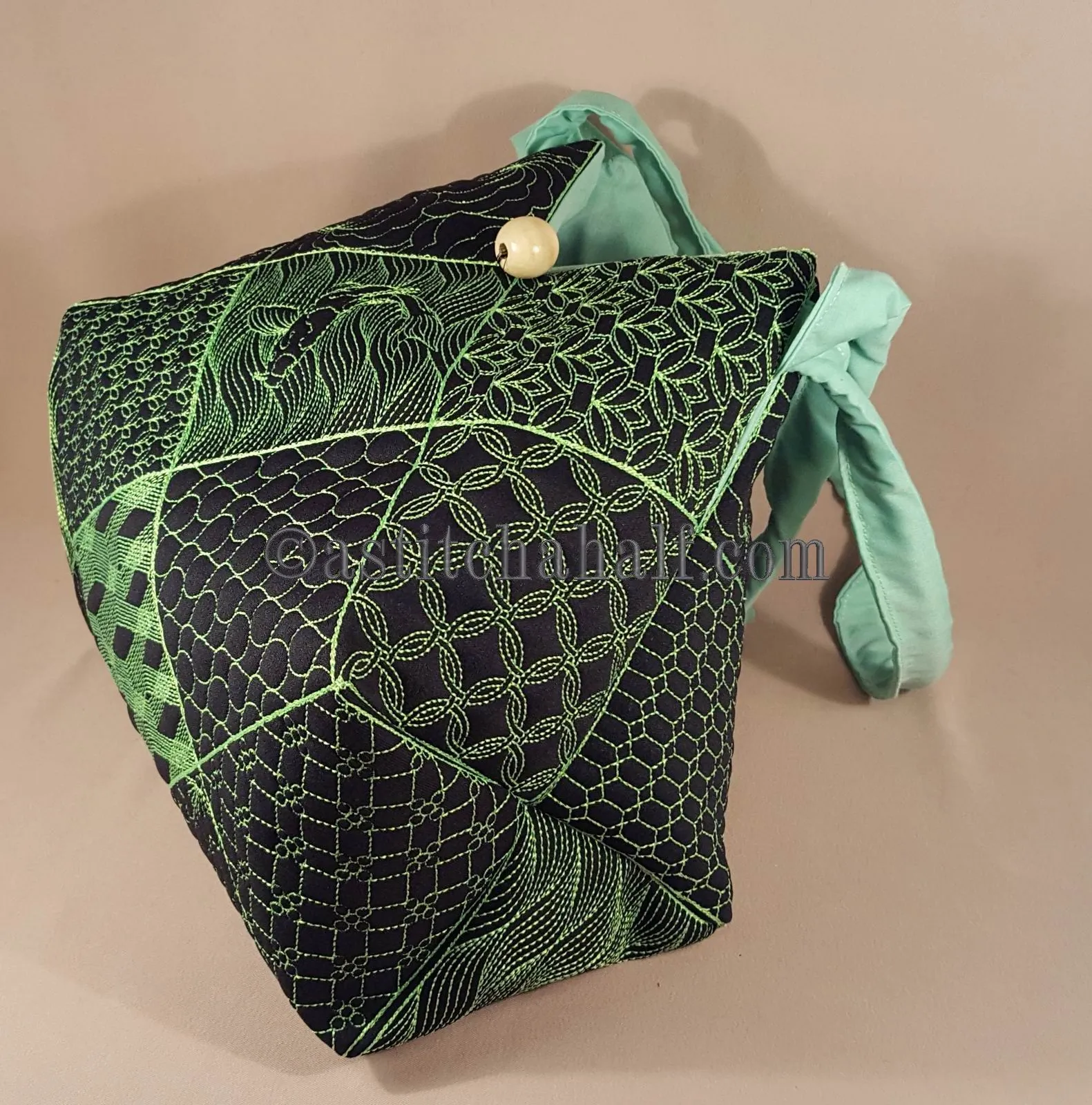 Taki Japanese Quilt Blocks and Tote Bag