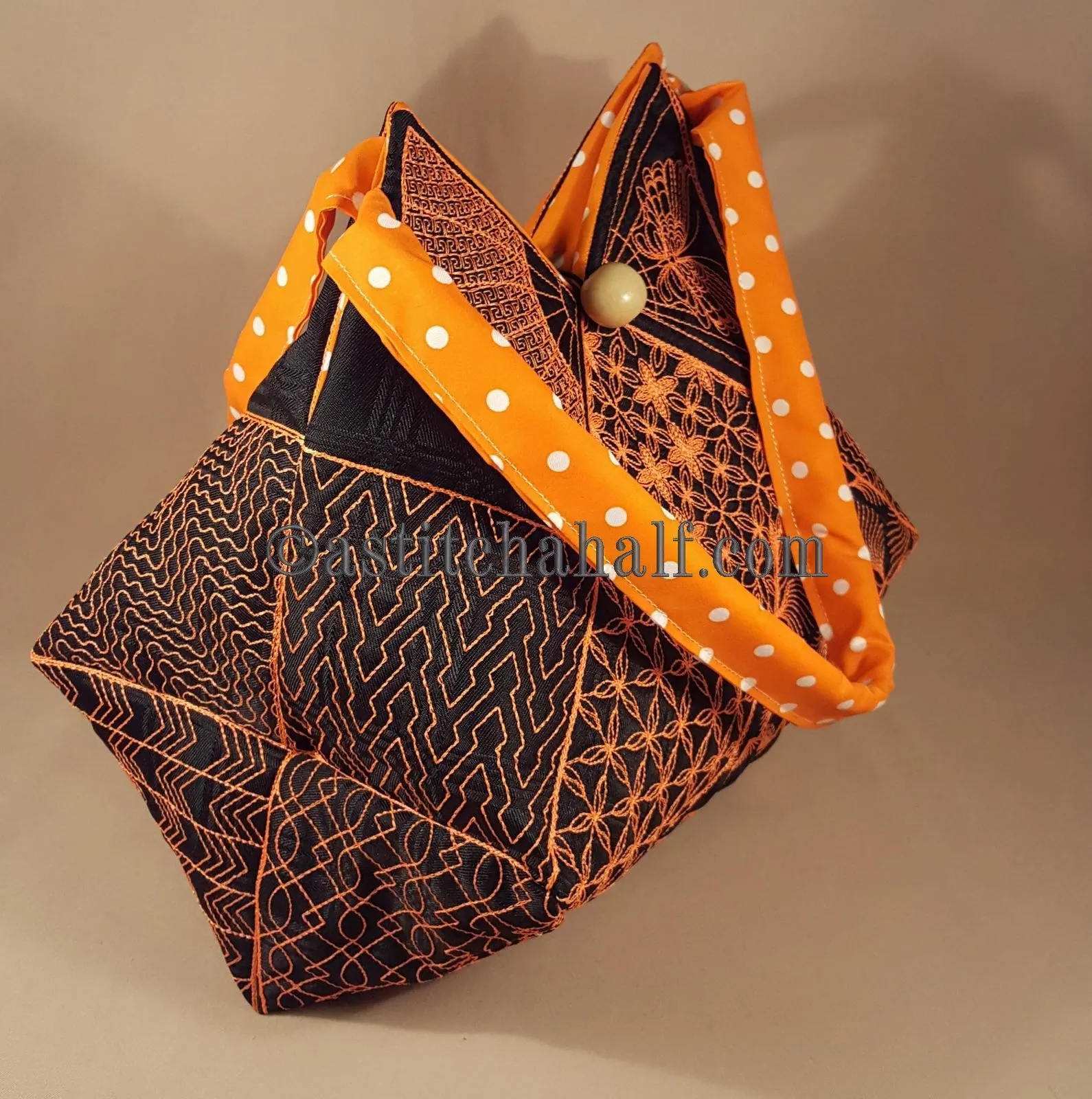 Tamiko Japanese Quilt Blocks and Tote Bag