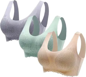 Tank Comfortable Bras for Women Everyday Wear Wirefree Bra Seamless Push Up Trendy Sporty Sleep Full-Coverage Sexy
