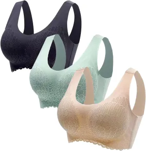 Tank Comfortable Bras for Women Everyday Wear Wirefree Bra Seamless Push Up Trendy Sporty Sleep Full-Coverage Sexy