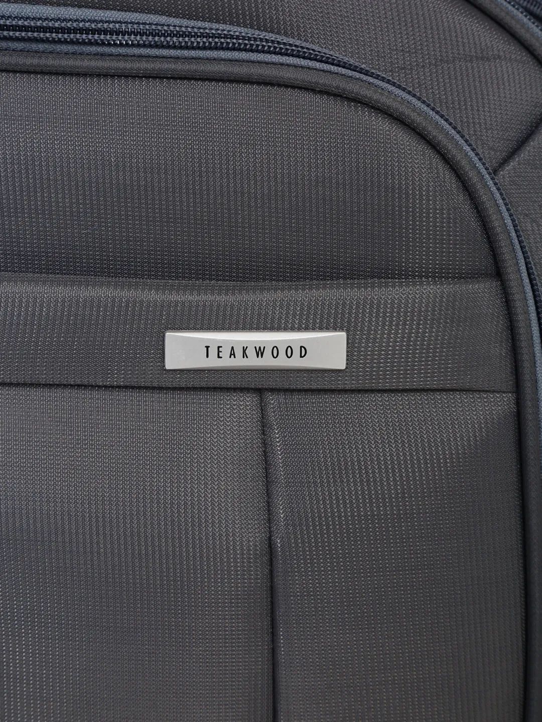 Teakwood Medium Duffle Trolley Bag - Grey