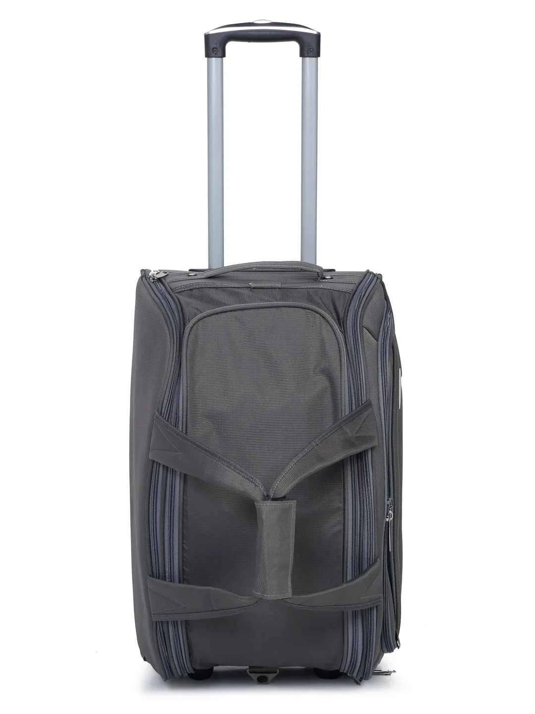 Teakwood Medium Duffle Trolley Bag - Grey