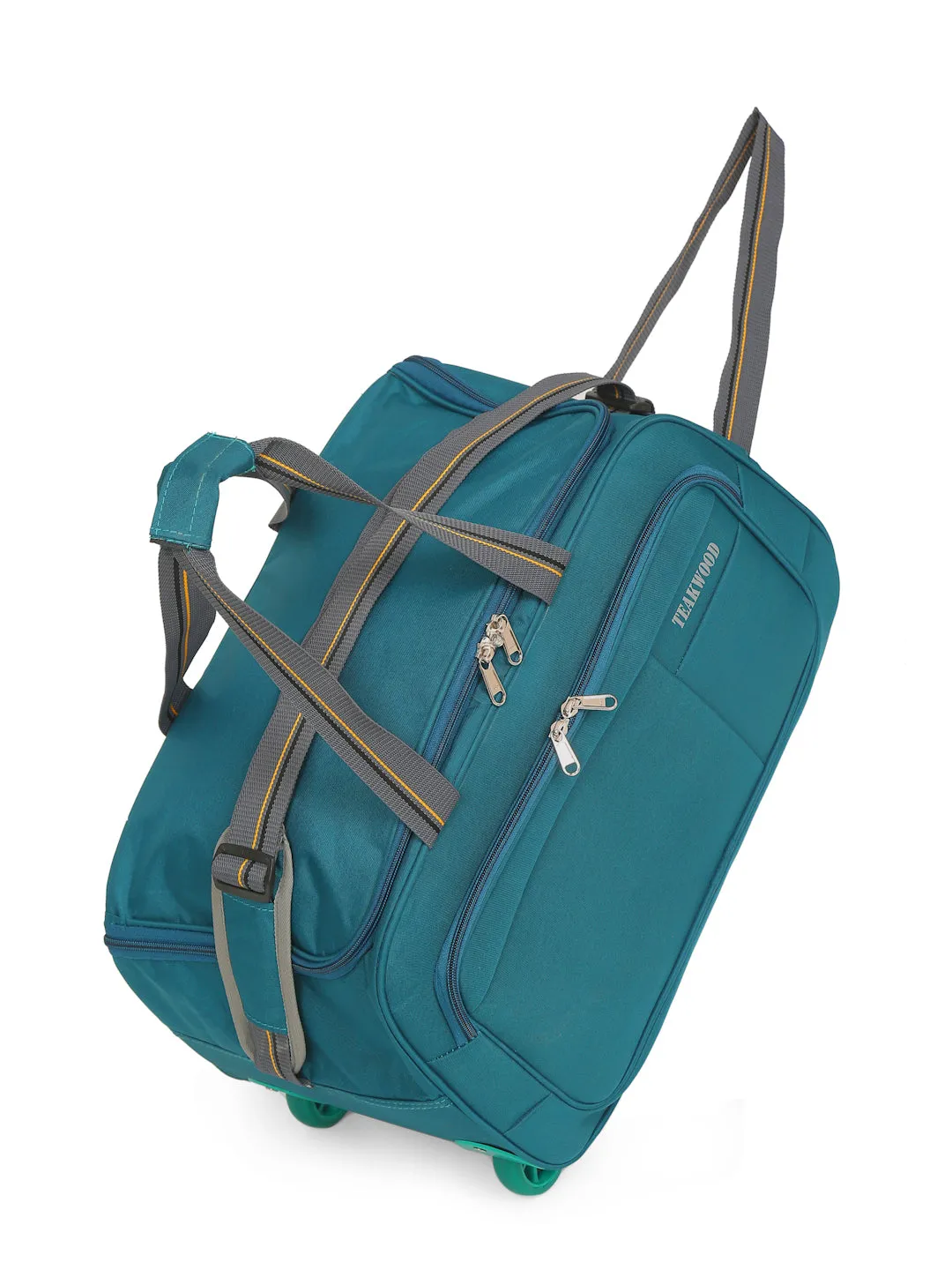 Teakwood Rolling Medium Duffel Bag (Teal)
