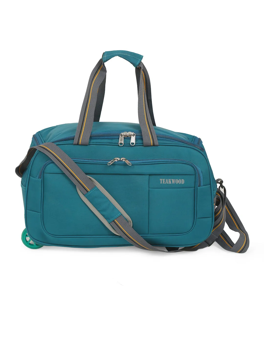 Teakwood Rolling Medium Duffel Bag (Teal)