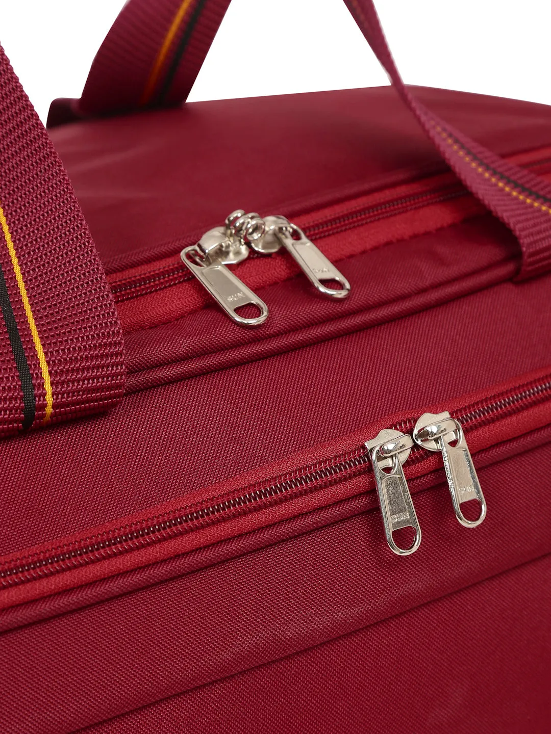 Teakwood Rolling Set of Duffel Bag (Red)