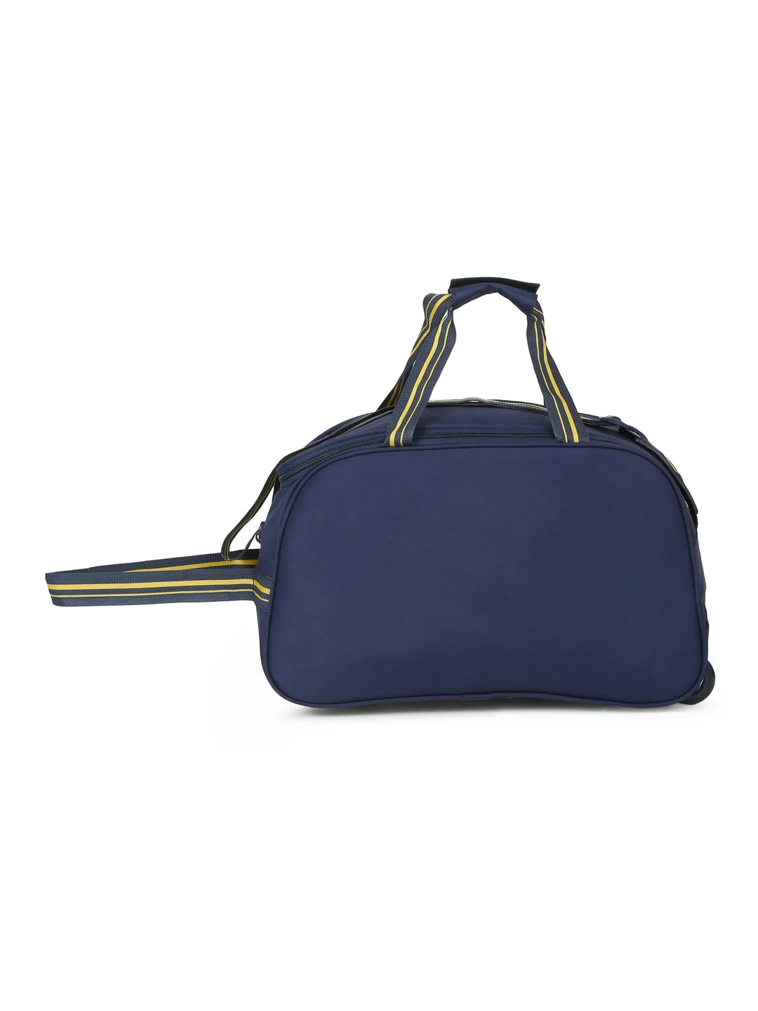 Teal Printed Medium Duffle Bag