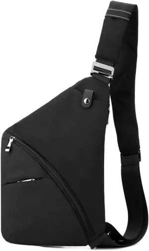 Tealots Small Sling Bag Crossbody Personal Pocket Bag Anti-Thief Chest Bags Shoulder Backpack for Travel Hiking Daypacks