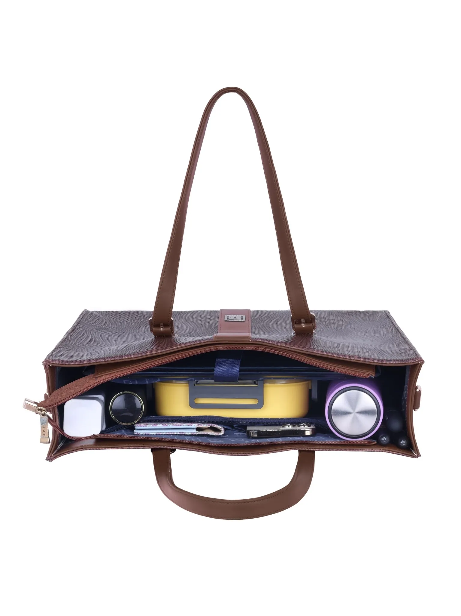Texas Business Tote Bag | Premium Handcrafted Vegan Leather Shoulder Bag for Professionals & Office Essentials