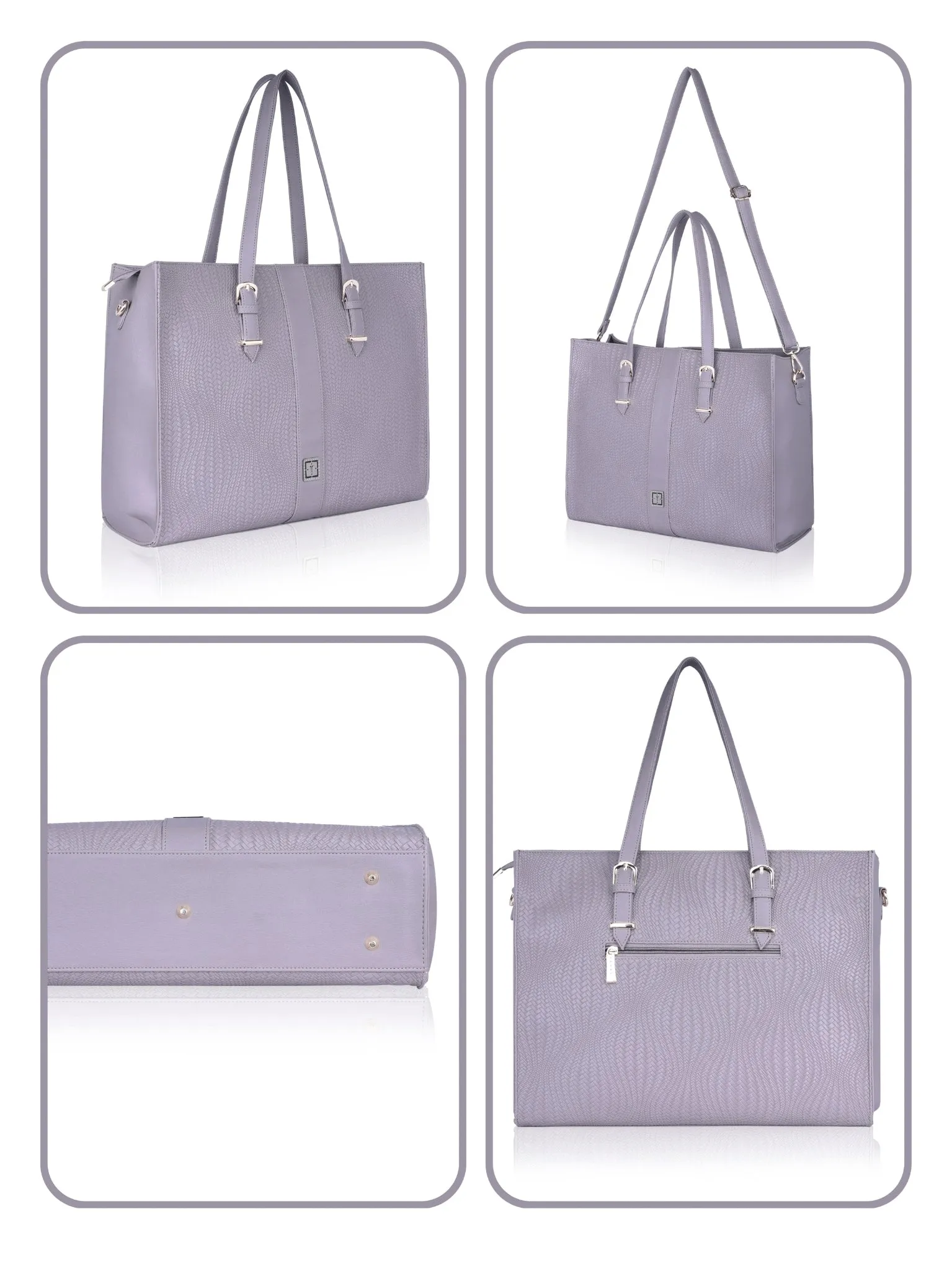 Texas Business Tote Bag | Premium Handcrafted Vegan Leather Shoulder Bag for Professionals & Office Essentials