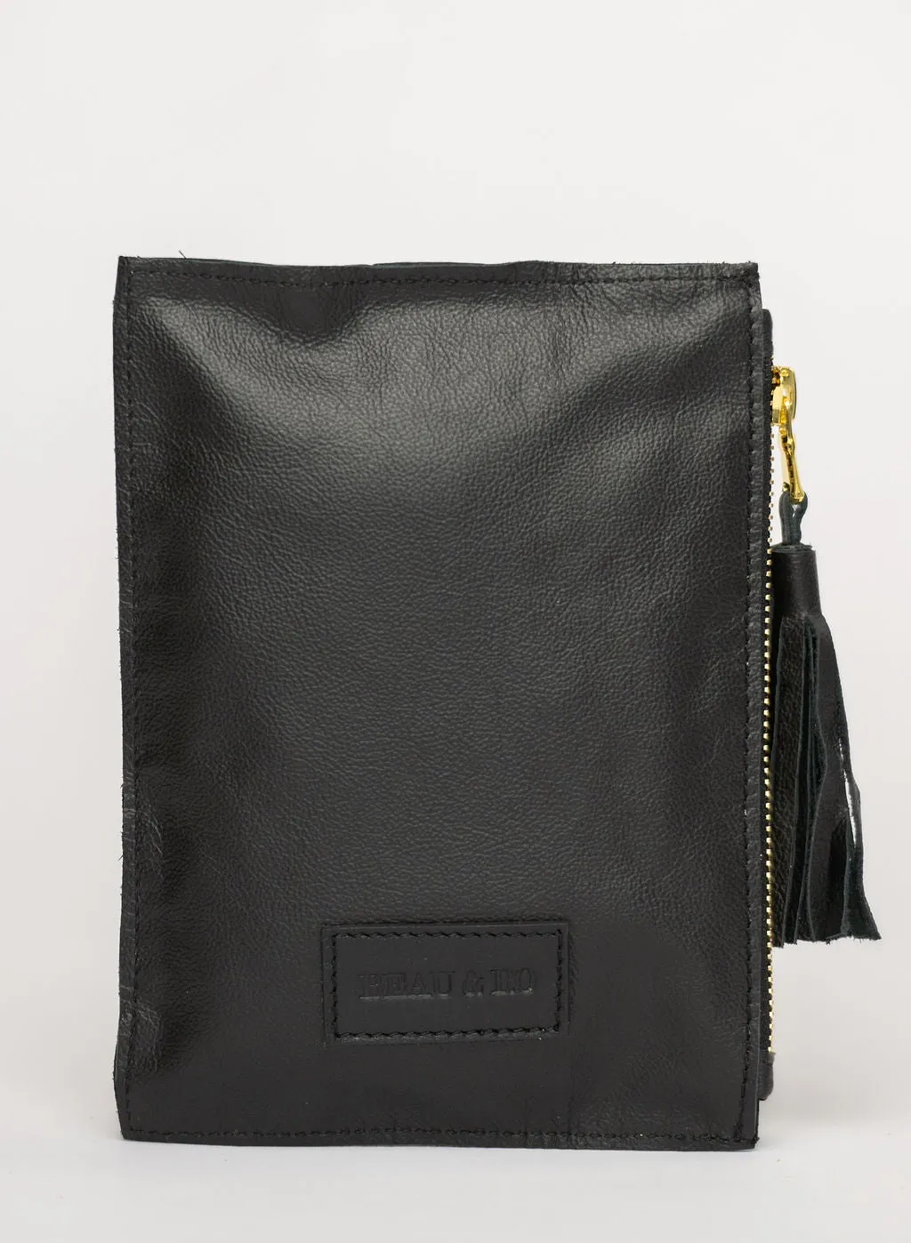 The Bamboo Ring Wristlet | Black