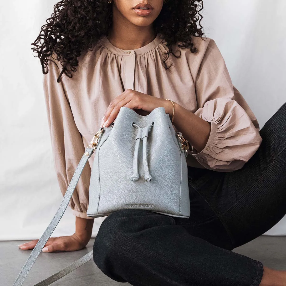 The Bondi Bucket Bag Bluebell