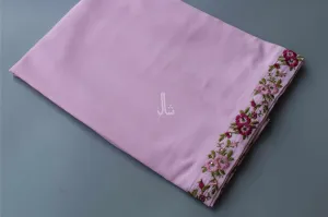 The Elegant Embroidered Elegance - Pink
