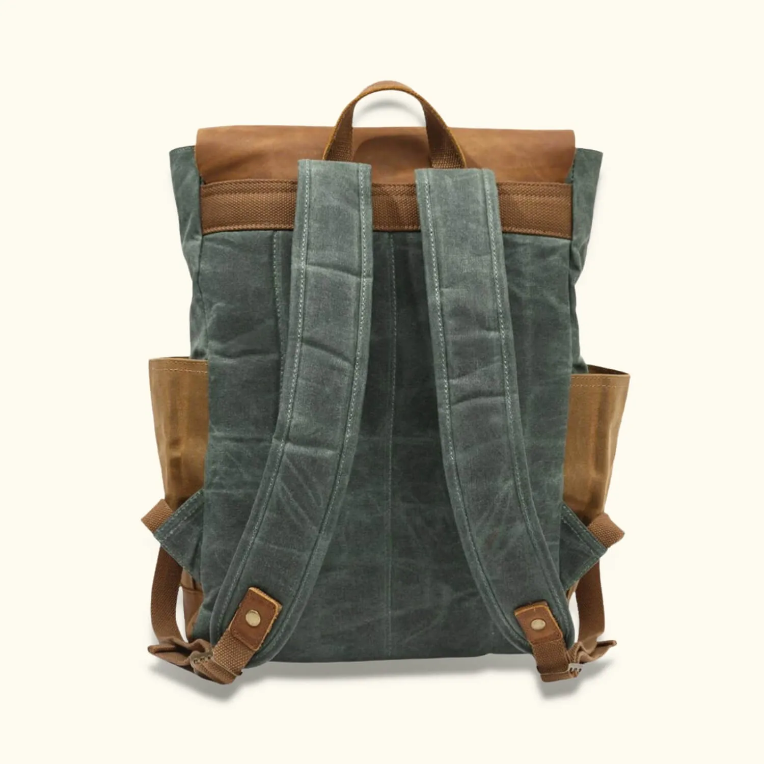 The Timber Trek - Canvas Laptop Backpack