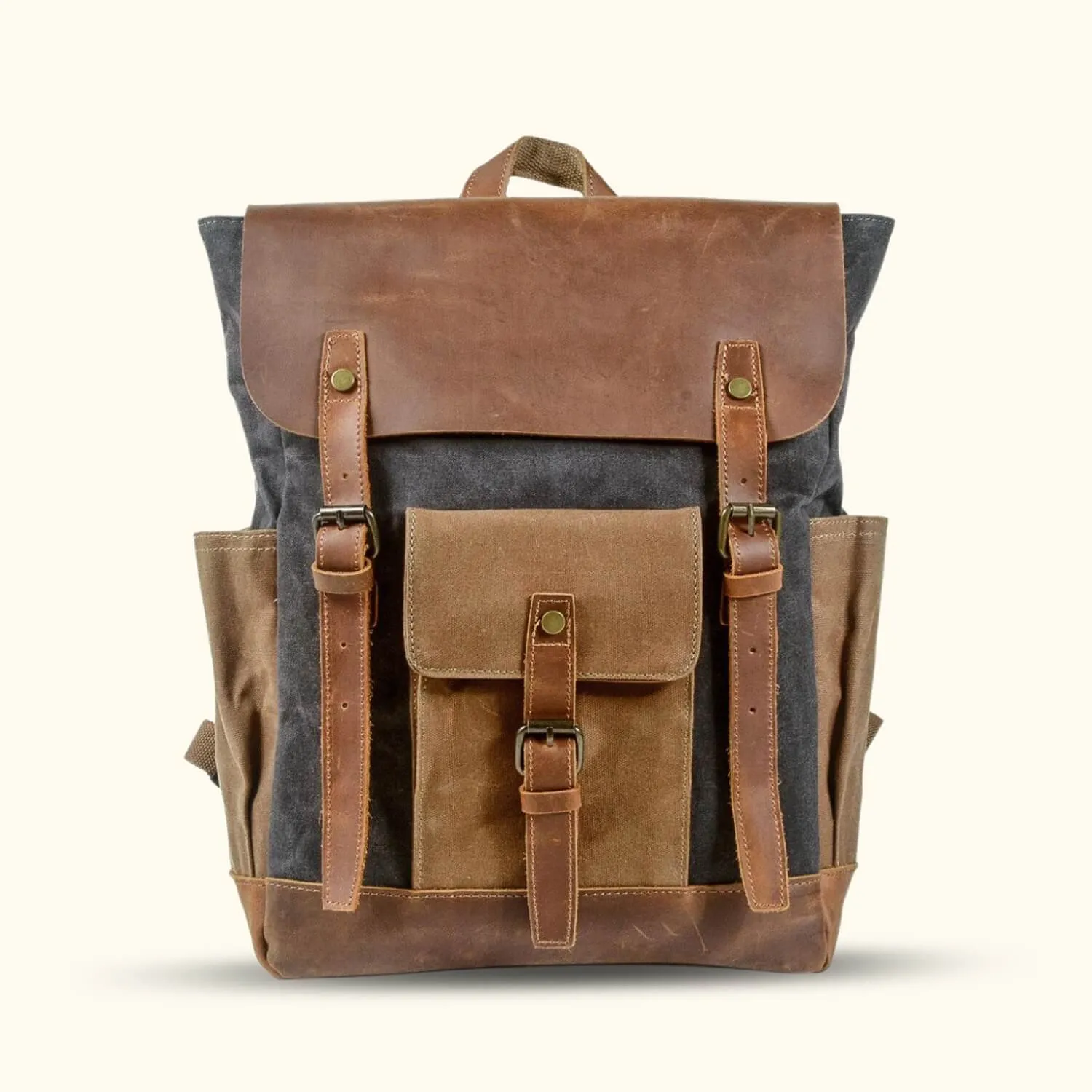 The Timber Trek - Canvas Laptop Backpack