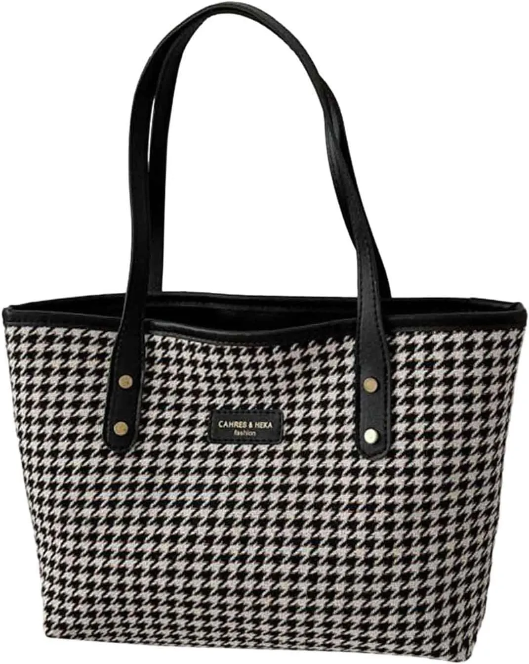 Tote Bag For Women Elegant Leather Solid Color Shoulder Bag Zipper Plus Large Bag Hand Bag For Travel Essential Q