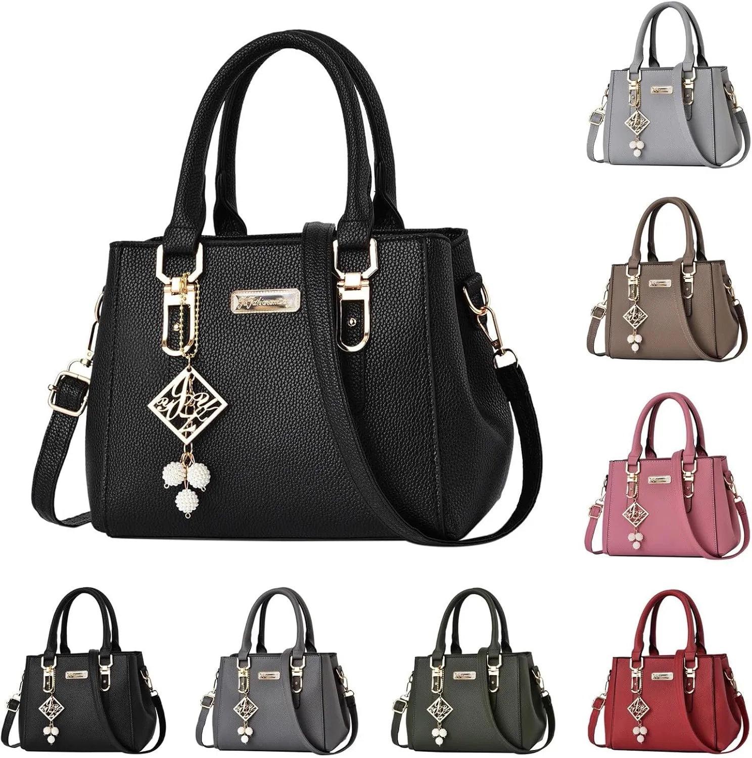 Tote Bag For Women Floral Shoulder Handbag Roomy Multiple Pockets Bag For Ladies Crossbody Purse Fashion Cross Body Bags