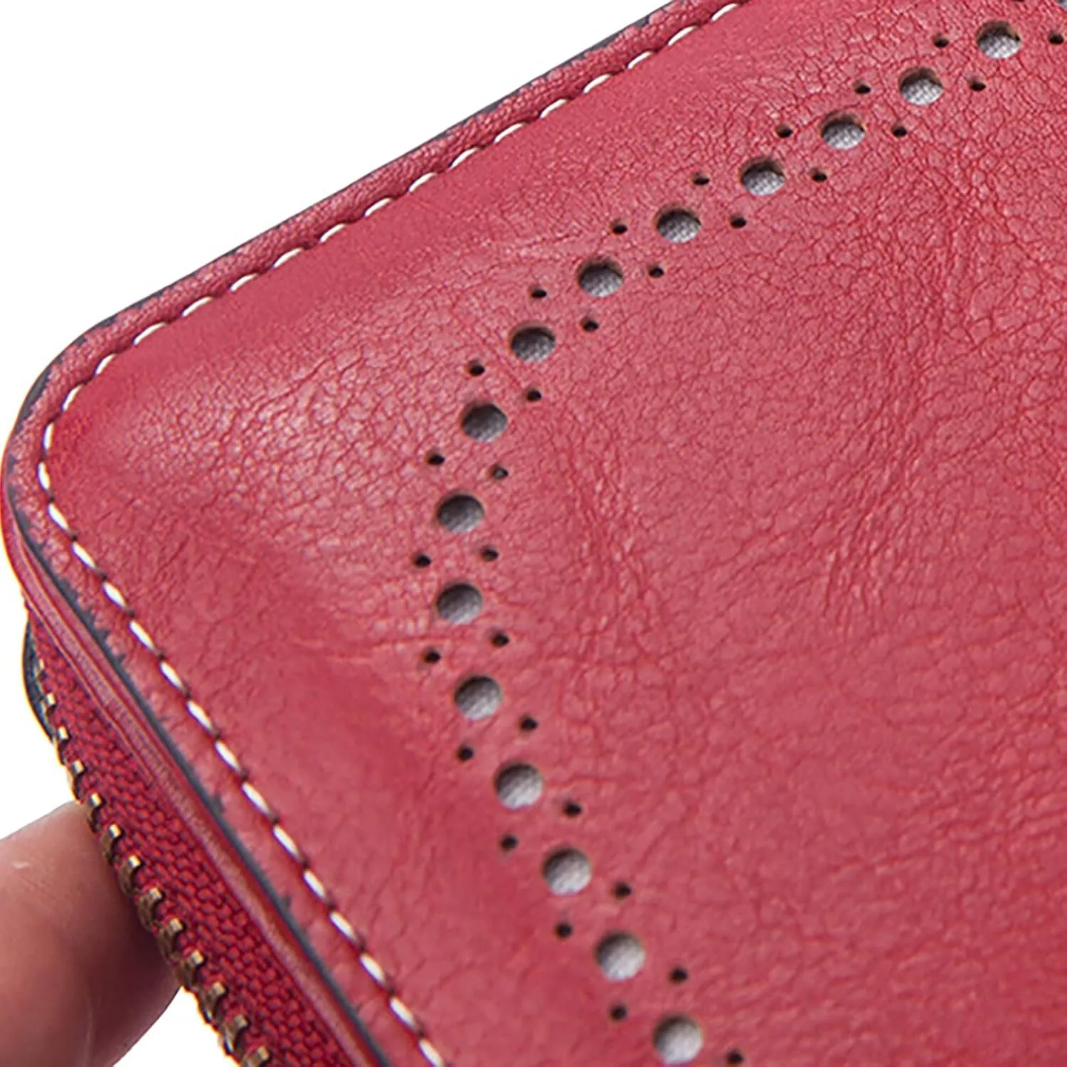 Tote Bag For Women Ladies Zip Purse Card Slot Wallet Leather Mini Small Card Purses Wallets For Shopping Travel Essential D