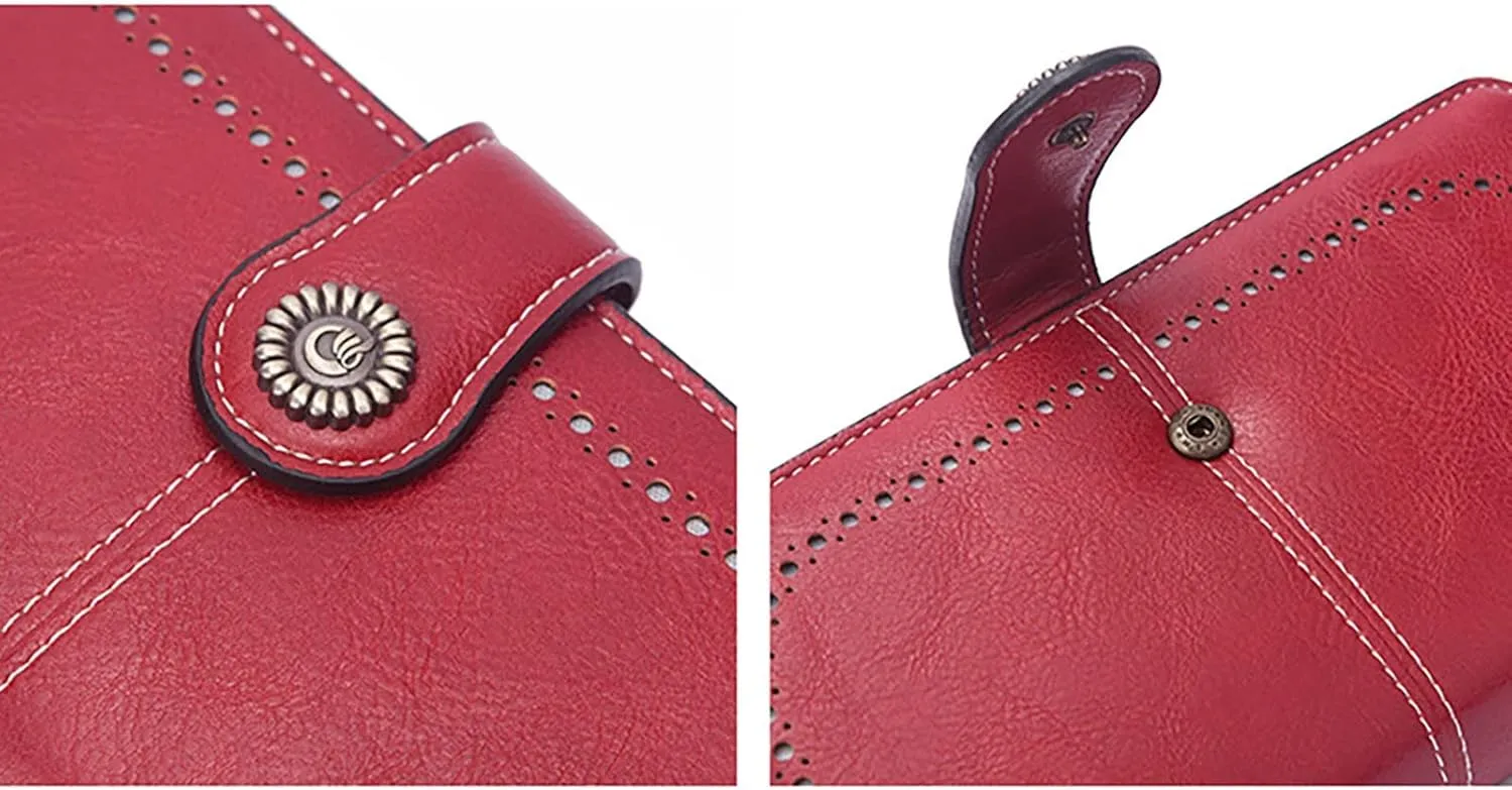 Tote Bag For Women Ladies Zip Purse Card Slot Wallet Leather Mini Small Card Purses Wallets For Shopping Travel Essential D