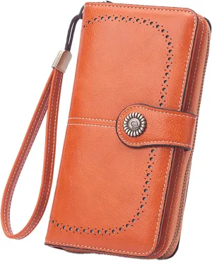 Tote Bag For Women Ladies Zip Purse Card Slot Wallet Leather Mini Small Card Purses Wallets For Shopping Travel Essential D