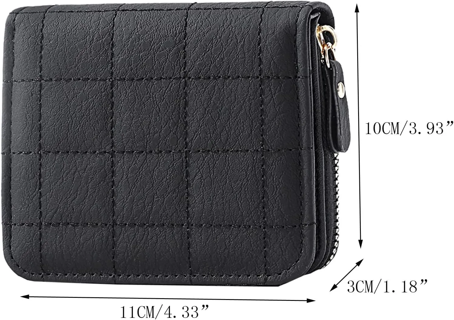 Tote Bag For Women Ladies Zip Purse Card Slot Wallet Leather Mini Small Card Purses Wallets For Shopping Travel Essential D