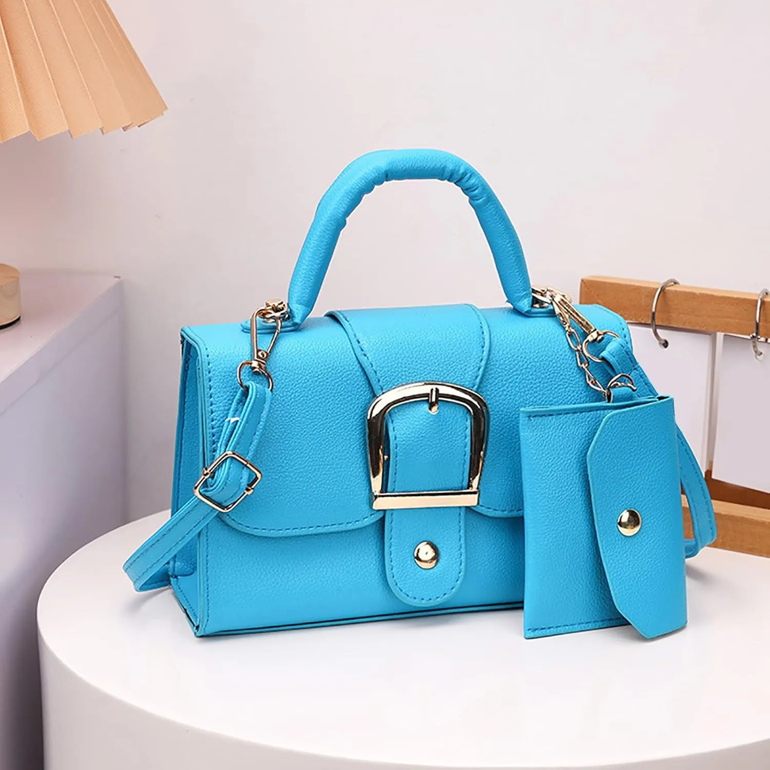 Tote Shoulder Bag Color Small Square Bag Simple Retro Handbag Trendsetter Stylish Child Body Single Shoulder For Women