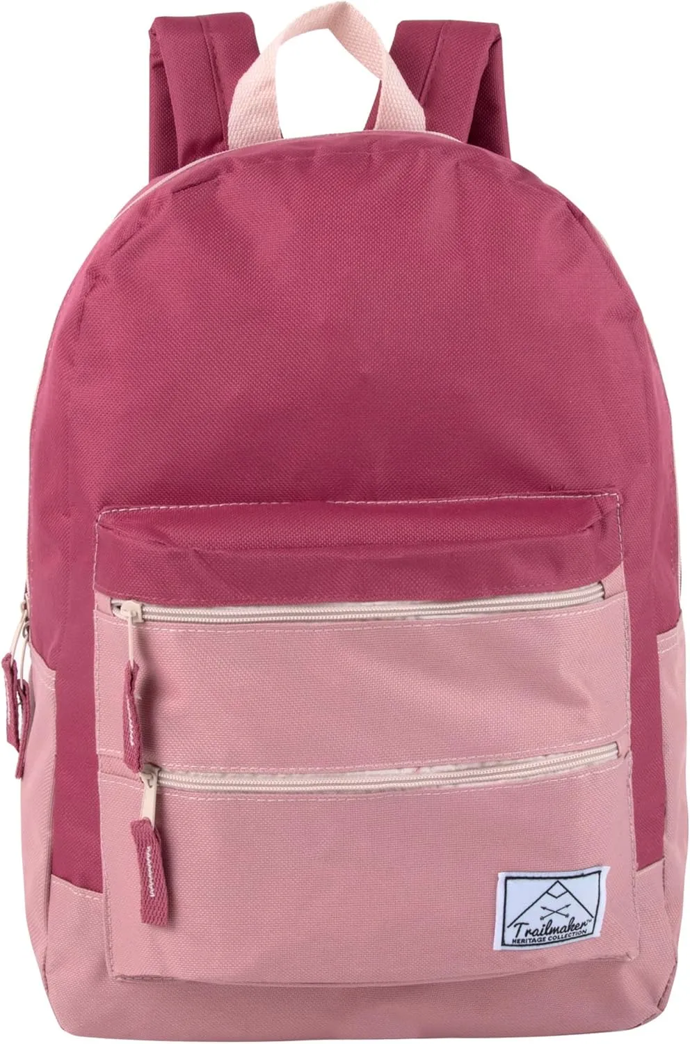 Trail maker Multi Pocket Multicolor Backpack with Adjustable Padded Straps
