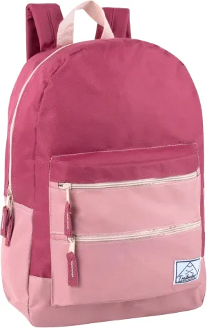 Trail maker Multi Pocket Multicolor Backpack with Adjustable Padded Straps