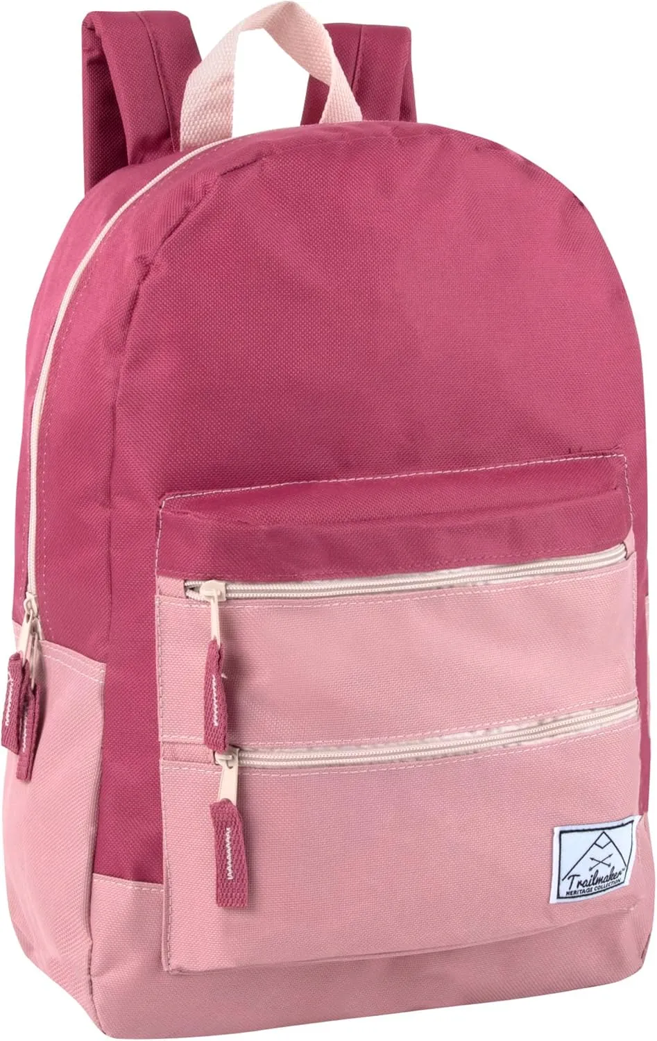 Trail maker Multi Pocket Multicolor Backpack with Adjustable Padded Straps