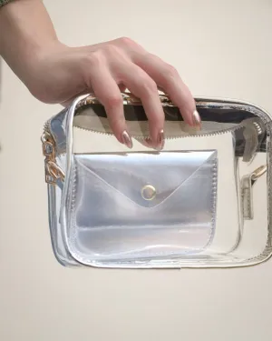 Transparent Rectangular Clear Purse For Concerts