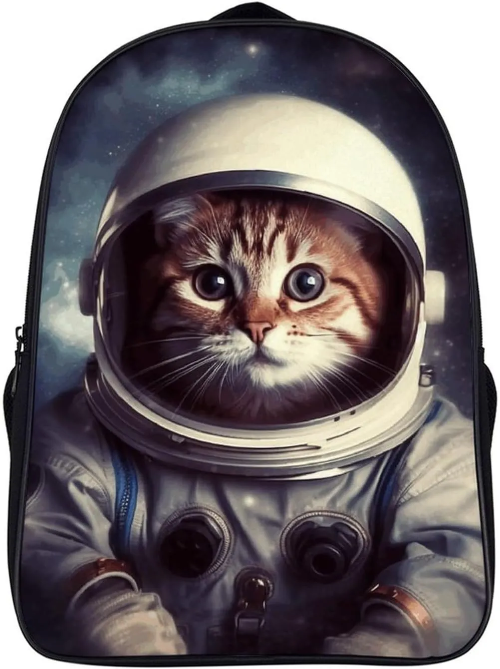 Travel Backpack for Men Women Carry On Backpack 16 In Laptop Backpack Animal Cat Astronaut Backpack for Work Hiking