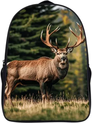 Travel Backpack for Men Women Carry On Backpack 16 In Laptop Backpack Lodge Moose Backpack for Work Hiking