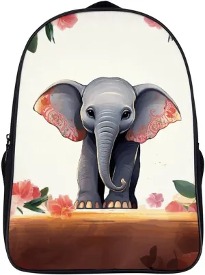 Travel Backpack for Men Women Carry On Backpack 16 In Laptop Backpack Lucky Elephant Backpack for Work Hiking